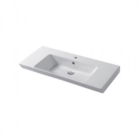 Lavabo appoggio e incasso su mobile Profondità 37 Edge cm 72