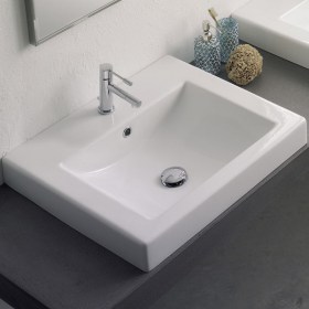 Lavabo incasso 51 Square scarabeo