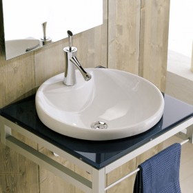 Lavabo incasso Rondò 8008 Scarabeo Ceramica