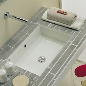 Lavabo sottopiatto Tech Ceramica Scarabeo