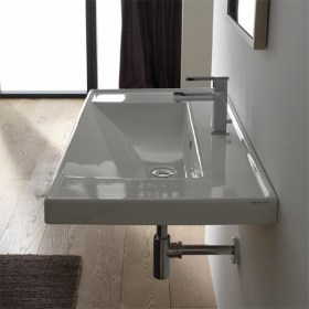 Lavabo sospeso ML 40x90 Scarabeo Ceramica