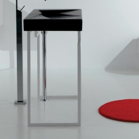 Lavabo Serie Oz 65 Nero Ceramica GSG