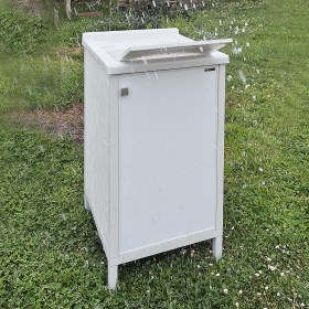 Lavanderia Jo-Bagno.it resistente alla pioggia anche posizionata completamente in esterno