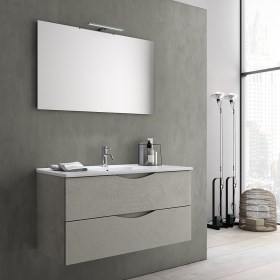 mobile bagno moderno Martina 60/80/100 cm - Pietra avana