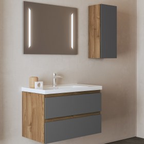 Mobile bagno sospeso Grace4 60/80/100 cm cassettoni (COMBINAZIONE-3)