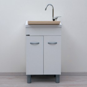 Mobile lavanderia con vasca in Abs Athena 50x40