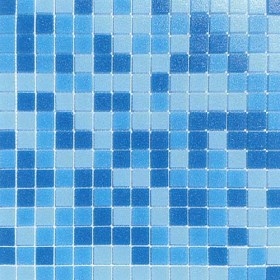 Mosaico in vetro bianco ideale per rivestimenti bagno e piscine