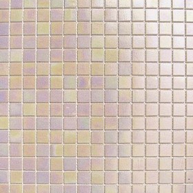 Mosaico in vetro bianco ideale per rivestimenti bagno, piscine e bagni turchi