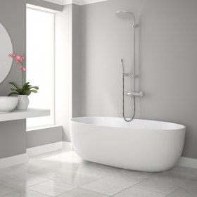 Vasca da bagno OAUH Free Standing Ovale 165x78xh58 in Artifical Stone