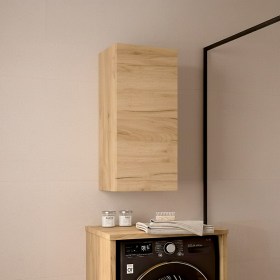 Pensile bagno e lavanderia sospeso 30x16xh60 un anta rovere