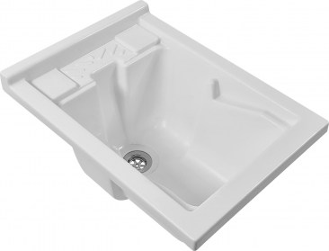 Vasca in Resina PP 45x60 Ideale come ricambio Resistente Agli Acidi