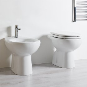 Sanitari Ceramica bianchi a Terra YOU