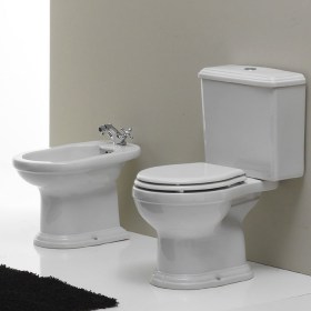 Sanitari bagno monoblocco Roma Nero Ceramica