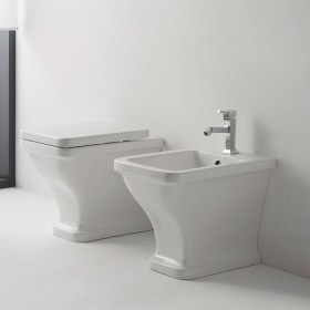 Sanitari bagno a terra Butterfly Scarabeo Ceramiche