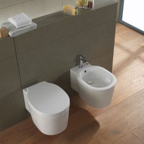 Sanitari bagno sospesi Bucket Clean Flush Ceramica Scarabeo