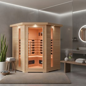 Grande Sauna infrarossi 4 persone GEMMA