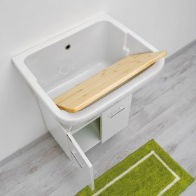 Vasca lavatoio 75x60 Marna Asse di Lavaggio