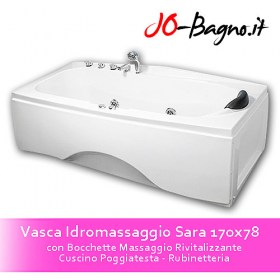 Vasca Idromassaggio 170x78 Sara economica