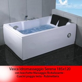 Vasca Idromassaggio 185x120 Serena economica