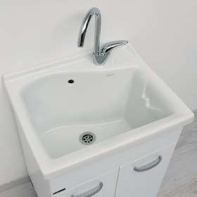 vasca in ceramica 60x50 lago