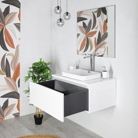 Cassettone bagno lavabo disponibile anche su misura