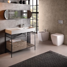 Sanitari Bagno KIUB di Hidra Ceramica A Terra Traslati