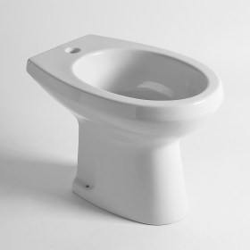 Bidet Sanitari a terra Classic in Ceramica bianchi 