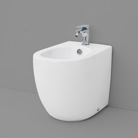 Bidet - Sanitari File a terra filomuro con scarico a parete File 2.0 