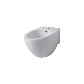 bidet sospeso 35x55 Ovo in ceramica Bianca