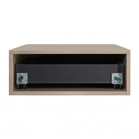 Mobile Cassettone Sospeso disponibile anche su misura in MDF Laccato per rubinetto a parete