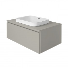 Cassettone bagno nella colorazione Grigio Seta Silk Grey