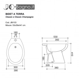 Bidet Classic Tecnica