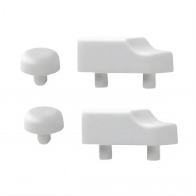 Kit paracopli sagomati con perni per copriwater mdf