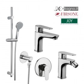 Set Miscelatori lavabo+bidet+doccia con Saliscendi JOY