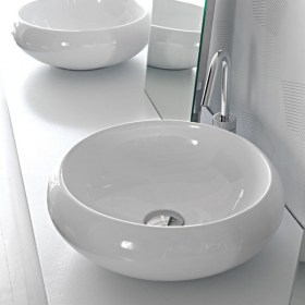 Lavabo Appoggio Tao 43 cm Hidra Ceramica