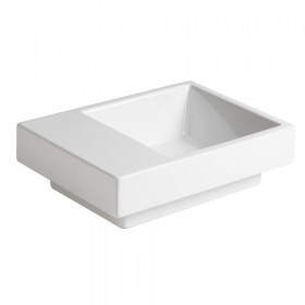 lavabo incasso appoggio 37x50 senso realizzati in ceramica bianca lucida
