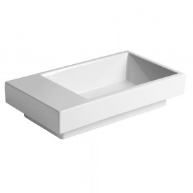lavabo incasso appoggio 37x65 senso realizzati in ceramica bianca lucida