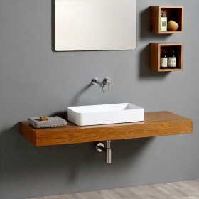 Lavabo appoggio Penny 60 in ceramica