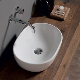 lavabo appoggio aurora 58 in ceramica