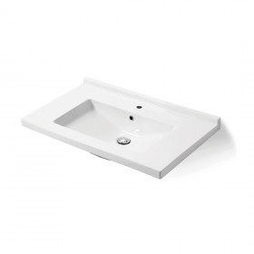 Top lavabo integrale incasso AKAPPA amerina ceramica per mobile