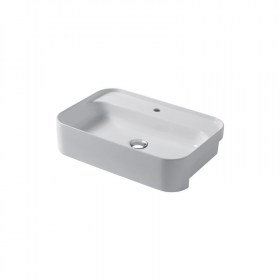 Lavabo semincasso 60x40 Silm in ceramica