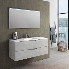 mobile bagno moderno Martina 60/80/100 cm - Pietra bianca 