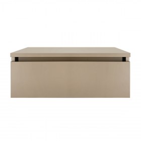 Mobile Cassettone Sospeso disponibile anche su misura in MDF Laccato per rubinetto a parete