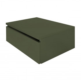 Mobile Cassettone Sospeso MDF Verde Oliva Olive Green