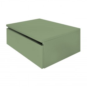 Mobile Cassettone Sospeso MDF Verde Salvia Sage Green