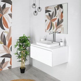 Cassettone bagno lavabo disponibile anche su misura