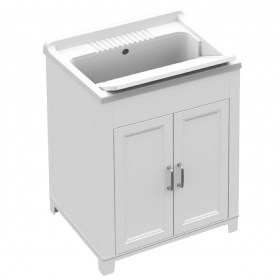Mobile Lavatoio 60x50 da esterno in PVC Plastica