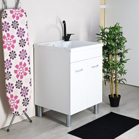 Mobile lavatoio Bucket 60x50 / 60x60 Bianco