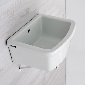 Pilozzo in ceramica interno ed esterno 47x40 con Staffe