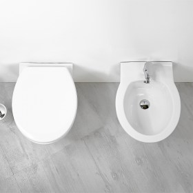 Sanitari Bagno SMALL - Profondità ridotta 50x37 cm ideale per bagno di piccole dimensioni